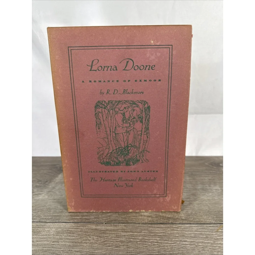 Lorna Doone Book‎ Hardcover by R. D. Blackmore 1943 Box Sleeve